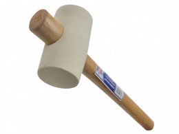 Faithfull FAIRMW214 - 2.1/4in White Rubber Mallet £9.99